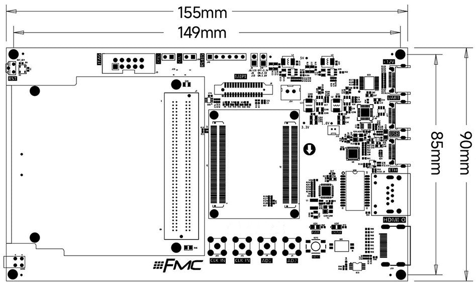 Xilinx Zynq-7000 XC7Z020 PYNQ FPGA Development Board ADK-2