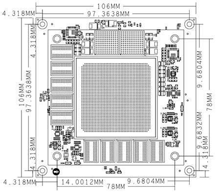 AMD Virtex UltraScale+ XCVU13P FPGA Core Board ADK-VU13