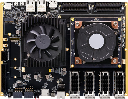 AMD Virtex UltraScale+ XCVU9P FPGA + Jetson Heterogeneous Computing Development Board ADK-09