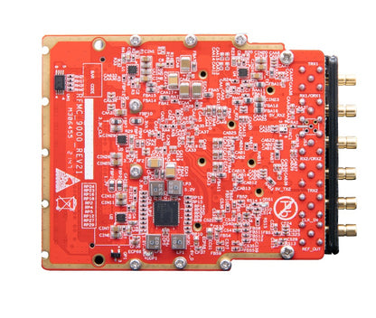 ADK-9000 wideband RF transceiver FMC HPC module reverse side