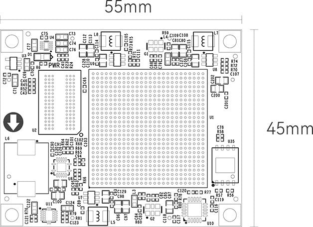 AMD Artix UltraScale+ XCAU15P FPGA Development Board ADK-AU15