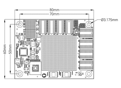 AMD Zynq UltraScale+ MPSoC XCZU11EG FPGA Core Board ADK-U11EG