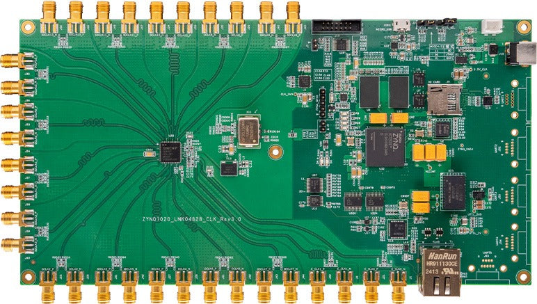 Xilinx Zynq-7000 XC7Z020 + TI LMK04828 Clock Synchronization Board ADK-W104