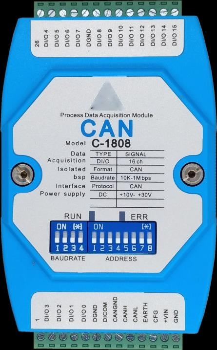 Data Acquisition Module - 16-Channel Digital I/O (1808)