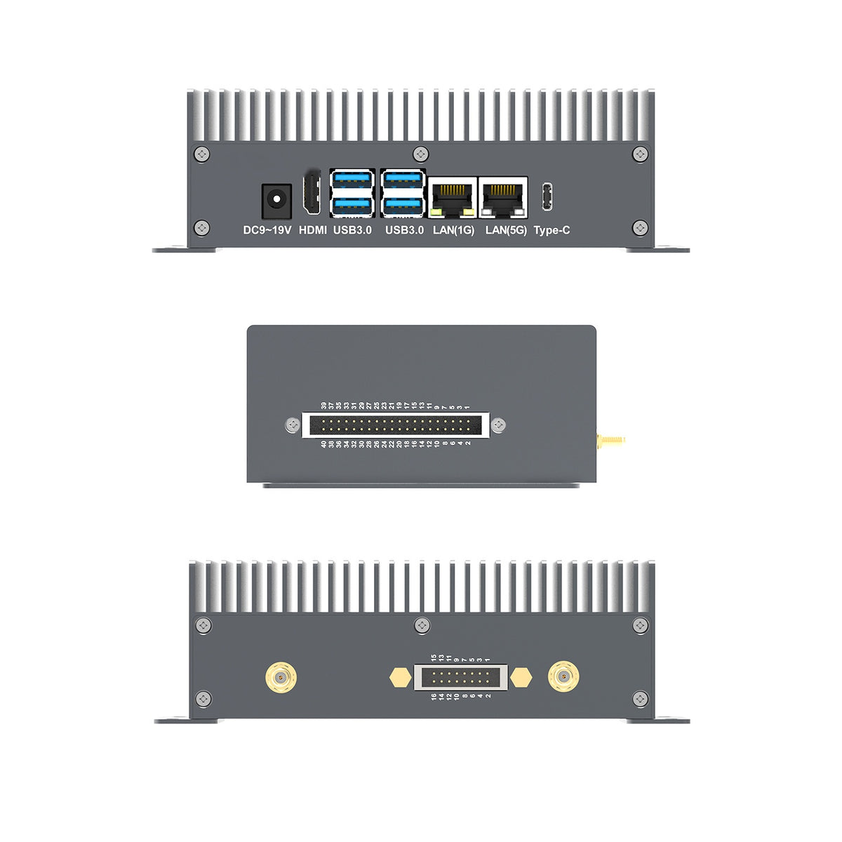 Jetson Orin Nano Fanless Edge AI Computer T215