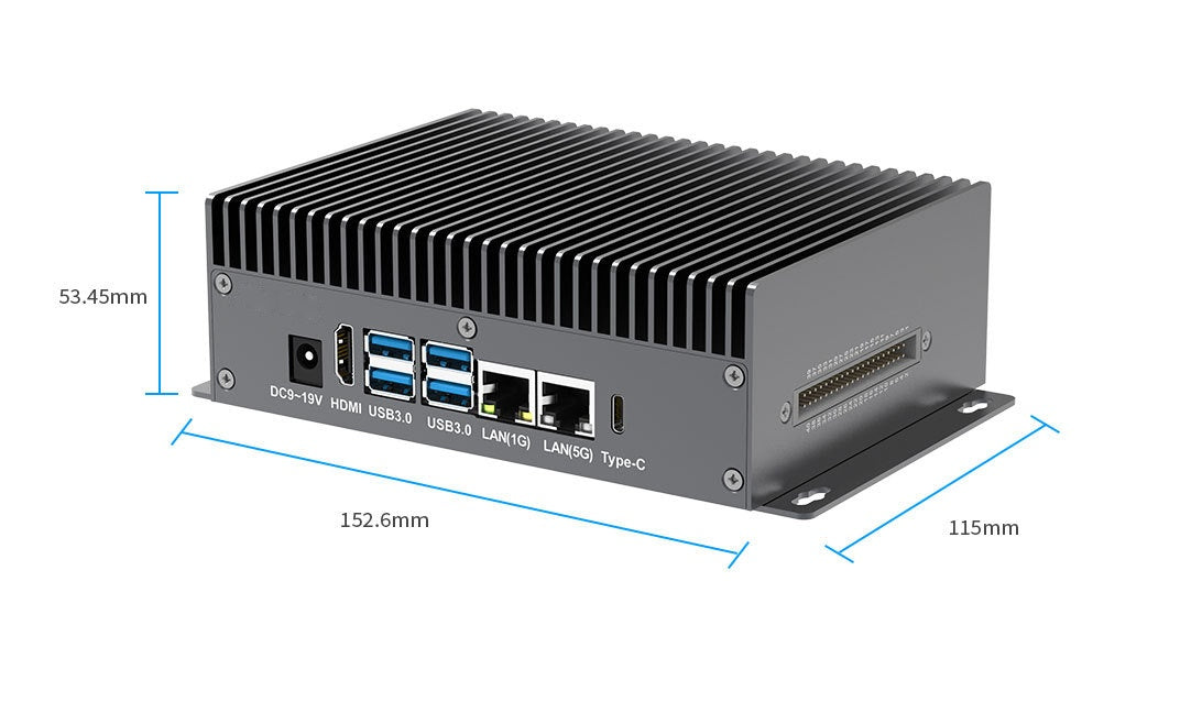 Jetson Orin Nano Fanless Edge AI Computer T215